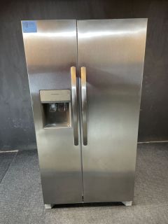 Frigidaire 26 Cu Ft 35.75" Wide Side by Side Refrigerator in Stainless - FRSS2623ASC