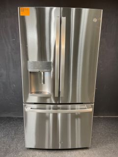 GE Profile 27.7 Cu Ft 36" Wide French Door Refrigerator in PrintResistant Stainless - PFE28KYNFSC