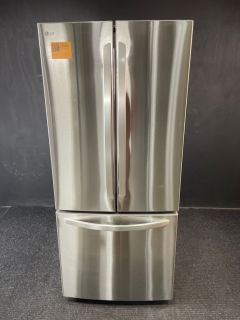 LG 30 Inch 22 Cu Ft French Door Refrigerator without Dispenser in Stainless - LFCS22520S