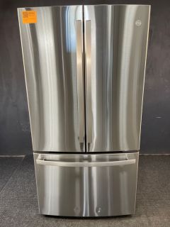 GE Profile 36 In 23.1 cu Ft Counter Depth French Door Non Disp Refrigerator in PrintProof Stainless - PWE23KYNFSC