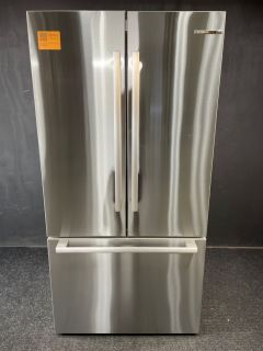 Bosch 21.0 cu ft 35.75" Wide Counter Depth French Door Non-Dispenser in Stainless Steel - B36CT80SNS