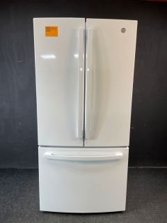 GE 25 Cu Ft French Door Non-Dispenser 33 inch White - GNE25JGKWW