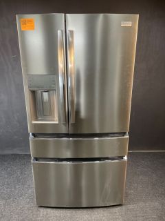 Frigidaire Gallery 36" 22 Cu Ft 4 Door French Door CounterDepth Refrigerator in PrintProof Stainless - GRMC2273CFC