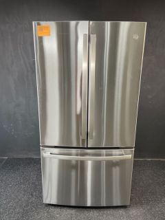 GE Profile 36 In 23.1 cu Ft Counter Depth French Door Non Disp Refrigerator in PrintProof Stainless - PWE23KYNFSC