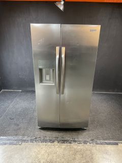 Frigidaire Gallery 22 Cu Ft 35.75" W Counter Depth Side by Side Refrigerator in PrintProof Stainless - GRSC2352AFC