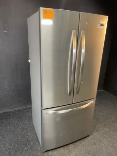 Frigidaire 17.6 cu ft 31.3" wide Counter Depth French Door Non-Dispenser Refrigerator in Stainless - FRFG1723AVC