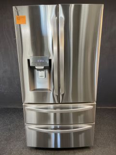 LG 36 Inch 28 Cu Ft 4 Door French Door Refrigerator with Dispenser in Stainless - LMXS28626S