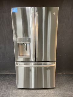 GE Profile 36 Inch 22 Cu ft Counter Depth French Door in Print Resistant Stainless - PYE22KYNFS