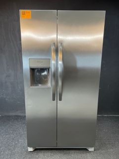 Frigidaire 26 Cu Ft 35.75" Wide Side by Side Refrigerator in Stainless - FRSS2623ASC