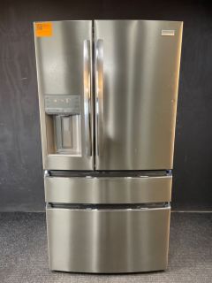 Frigidaire Gallery 26.3 Cu. Ft. Smudge-Proof Stainless Steel 4-Door French Door Refrigerator - GRMS2773AF
