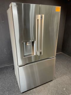 LG 36" 24 Cu Ft French Door CounterDepth Refrigerator w/Dual Ice & Zero Clearence Door in Stainless - LF24Z6530SC