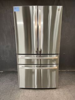 GE Profile 28.7 Cu. Ft. Fingerprint Resistant Stainless Steel French Door With Auto Fill Pitcher - PGD29BYTFSC