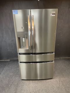 Frigidaire Gallery 36" 22 Cu Ft 4 Door French Door CounterDepth Refrigerator in PrintProof Stainless - GRMC2273CFC