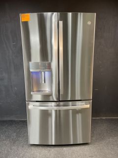 GE Profile 36 Inch 22 Cu ft Counter Depth French Door in Print Resistant Stainless - PYE22KYNFS