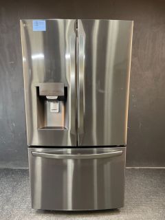 LG 36 Inch 27.7 Cu Ft Standard Depth French Door with Dispenser in Black Stainless - LRFS28XBD