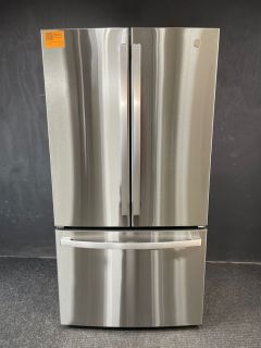 GE 27 cu ft French Door Non-Dispenser 36 inch Print Proof Stainless - GNE27JYMFS