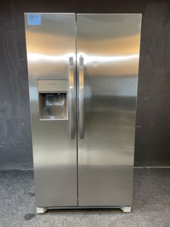 Frigidaire 26 Cu Ft 35.75" Wide Side by Side Refrigerator in Stainless - FRSS2623ASC