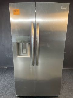 Frigidaire Gallery 22 Cu Ft 35.75" W Counter Depth Side by Side Refrigerator in PrintProof Stainless - GRSC2352AF