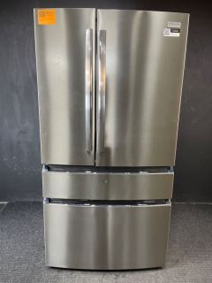 Frigidaire Gallery 36" 22 Cu Ft 4 Door French Door CounterDepth Refrigerator in PrintProof Stainless - GRMG2272CF