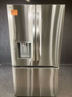 LG 36" 25.5 Cu Ft French Door Craft Ice Counter Depth MAX Refrigerator in Print Proof Stainless - LRRXC2606S