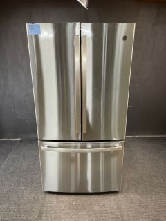 GE Profile 36 In 23.1 cu Ft Counter Depth French Door Non Disp Refrigerator in PrintProof Stainless - PWE23KYNFS