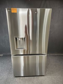 LG 25.5 Cu. Ft. Stainless Steel Counter Depth Max French Door Refrigerator - LRYXC2606SC