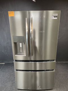 Frigidaire Gallery 36" 22 Cu Ft 4 Door French Door CounterDepth Refrigerator in PrintProof Stainless - GRMC2273CFC