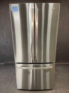 GE 25 Cu Ft French Door Non-Dispenser 33 inch Stainless - GNE25JYKFSC
