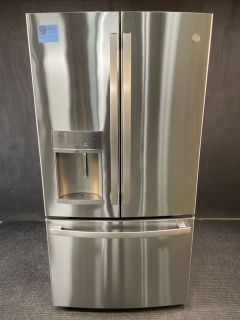 GE Profile 27.7 Cu Ft 36" Wide French Door Refrigerator in PrintResistant Stainless - PFE28KYNFSC