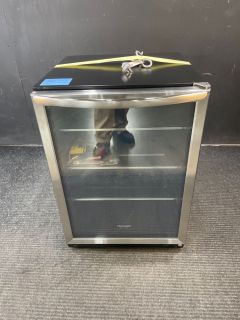 Frigidaire Gallery 24" 5.3 cu ft 165 Can Capacity Built In Beverage Center with Stainless/Glass Door - FGBC5334VS