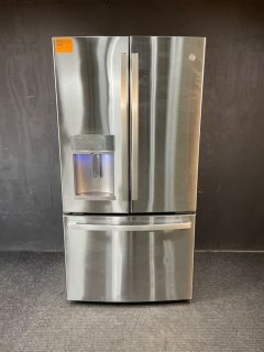 GE Profile 36 Inch 22 Cu ft Counter Depth French Door in Print Resistant Stainles - PYE22KYNFSC