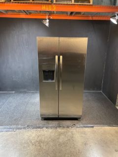 Frigidaire 26 Cu Ft 35.75" Wide Side by Side Refrigerator in Stainless - FRSS2623ASC