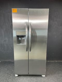 Frigidaire 22.3 Cu Ft 32.75" Wide Side by Side Refrigerator in Stainless - FRSS2323AS