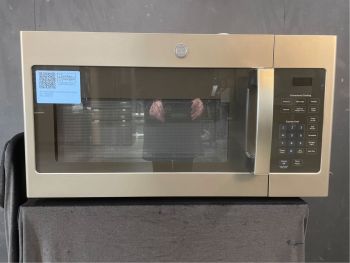 GE 1.6 Cubic Ft. Capacity 30" wide 1000W Over the Range Microwave in Slate - JVM3160EFESC