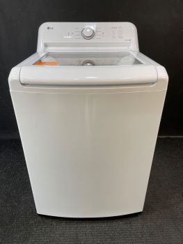 LG 4.1 Cubic Ft. 27" Wide Top Load Washer With Agitator in White - WT6105CWC
