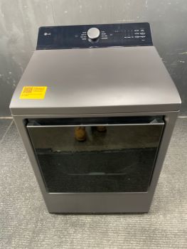 LG 7.3 Cu Ft Top Control Electric Dryer with Sensor in Matte Black - DLE8400BEC