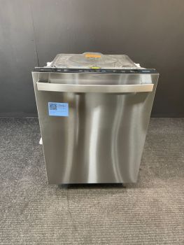 GE Profile 24" Built in Top Controls Bar Handle 42 Decibel Dishwasher in Print Proof Stainless - PDT755SYVFSC