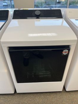 LG 7.3 Cu Ft Top Control Electric Dryer with Sensor in White - DLE8400WE