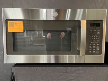 GE 1.9 Cubic Ft. Capacity 30" wide 1000W Over the Range Sensor Microwave in Stainless Steel - JVM7195SKSSC