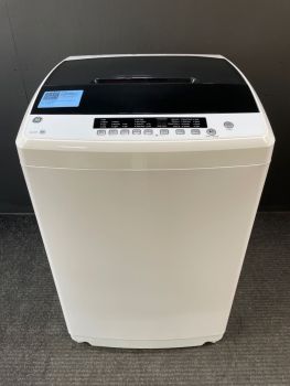 GE 24 Inch 2.8 cu ft Portable Top Load Washer with Stainless Basket in White - GNW128PSMWWC