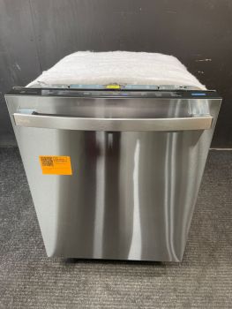 GE Profile 24" Built in Top Controls Bar Handle 42 Decibel Dishwasher in Print Proof Stainless - PDT755SYVFSC