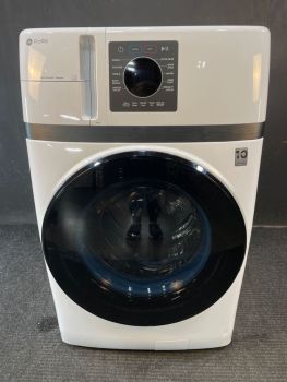 GE Profile 4.6 cu. ft. Capacity UltraFast Combo with PowerSteam Technology Washer/Dryer White - PFQ83HSHWWWC