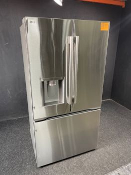 LG 36" 24 Cu Ft French Door CounterDepth Refrigerator w/Dual Ice & Zero Clearence Door in Stainless - LF24Z6530SC