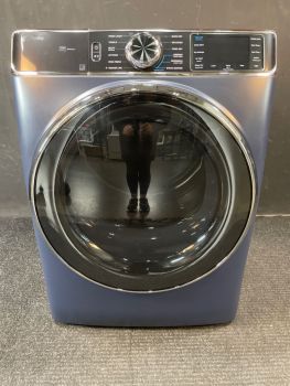 GE Profile 28 Inch 7.8 Cu Ft Electric Front Control Smart Dryer w/ Steam in Royal Sapphire - PFD87ESPVRSC