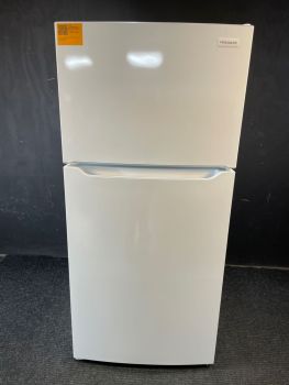 Refrigerador Frigidaire con congelador superior, 76 cm de ancho, 567 litros de capacidad, color blanco; fabricador de hielo opcional IM117000 - FFHT2045XW