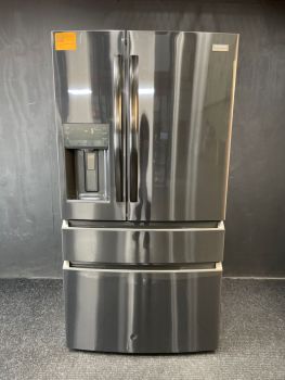 Frigidaire Gallery 36" 22 Cu Ft 4 Door French Door CounterDepth Refrigerator in BLK Stainless - GRMC2273CDC