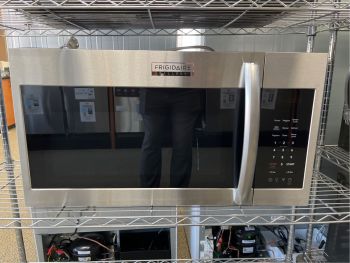 Frigidaire Gallery 1.9  Cubic Ft. Capacity 30" wide Over the Range Microwave in Print Proof Stainles - GMOS1962AF