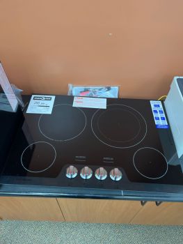 Frigidaire 30" Electric Smoothtop Cooktop with 4 Burners in Stainless Steel - FGEC3048US