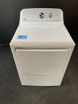 GE 27 Inch 6.2 cu ft Electric Dryer in White - GTX38EASWWSC