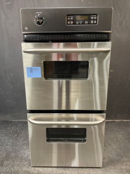 Horno doble empotrable GE de 24" en acero inoxidable - JRP28SKSS